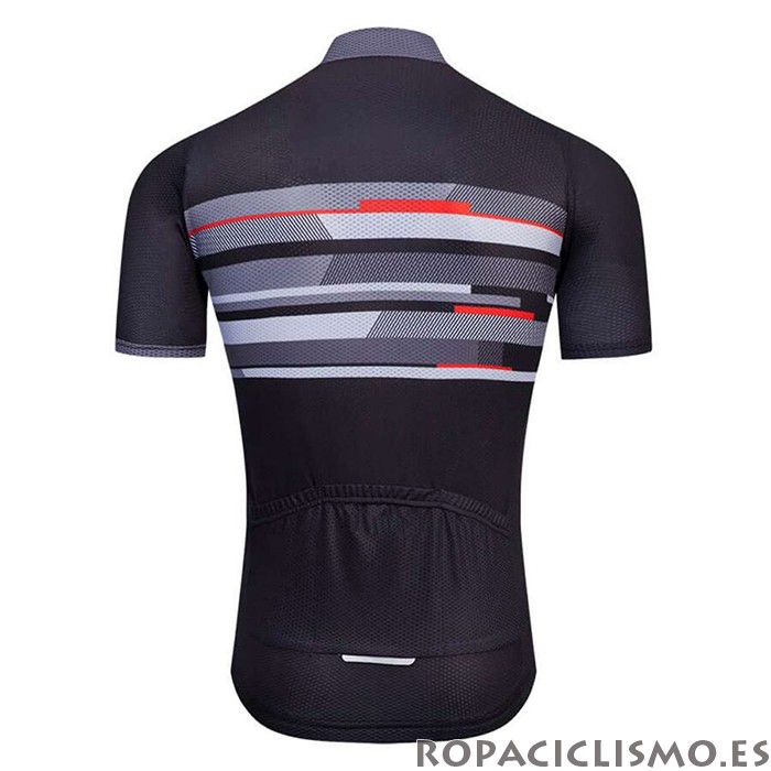2021 Maillot Factory Stock Tirantes Mangas Cortas Negro